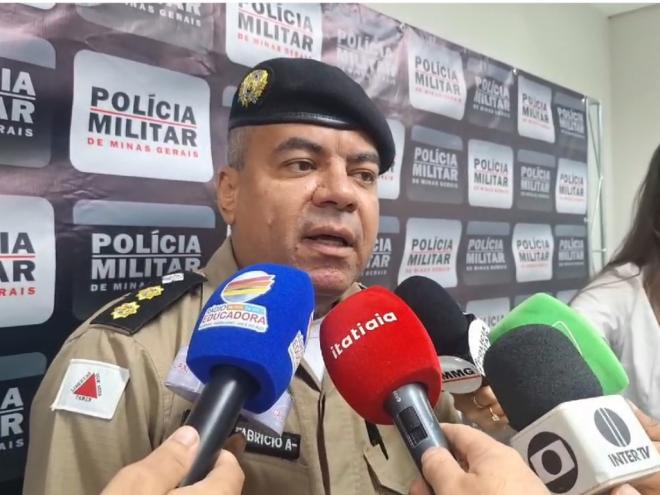 Tenente-coronel Fabrício Pereira Silva, comandante do 58º