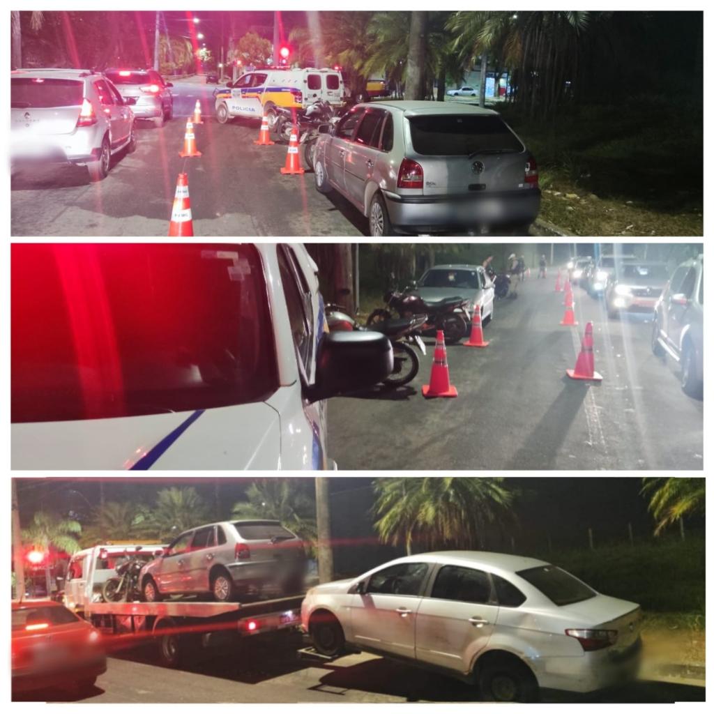 Diversos veículos foram removidos por infrações diversas: condutores embriagados, principalmente 