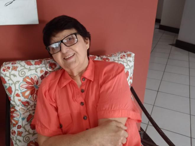 Último registro de Martha feito pelo Diário do Aço, pela repórter Sílvia Miranda, em junho de 2022