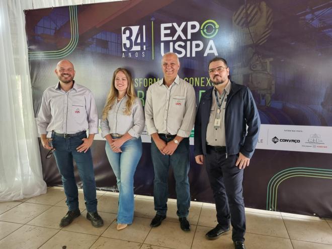 O presidente da Usipa, Lucas Lima Mesquita, e outros integrantes da organização da feira deram detalhes sobre o evento