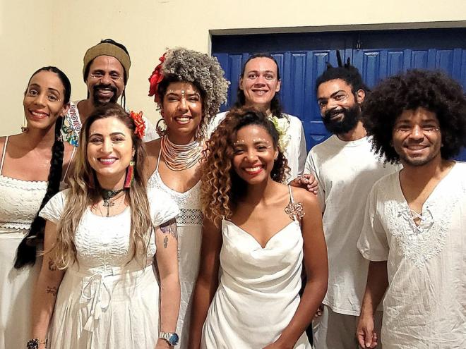 Grupo Valentinas lidera o evento de tambor mineiro