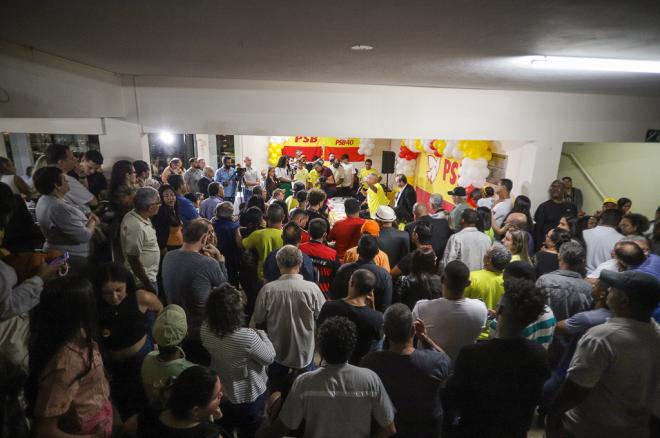 Convenção contou com a presença de ex-políticos e apoiadores