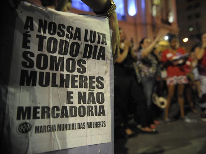 Durante esse mês de agosto, foram realizadas diversas campanhas contra a violência contra mulher