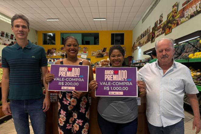 Os prêmios fazem parte do sorteio alusivo ao Dia dos Pais