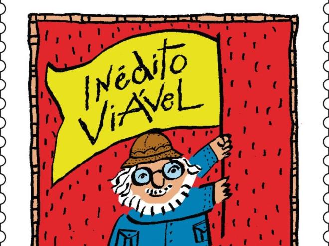 Detalhe do selo que integra a emissão postal especial