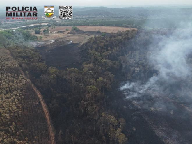 Área atingida é equivalente a 150 campos de futebol 