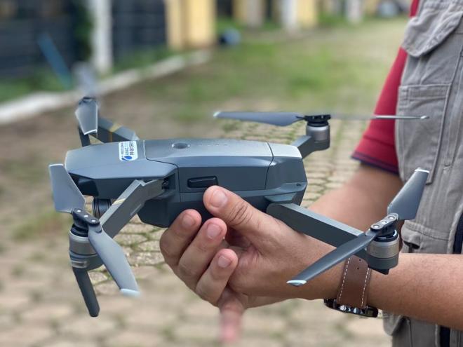 O curso de operação de drone é um dos diversos treinamentos oferecidos