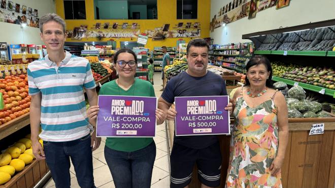 Esta foi a quarta e última entrega dos prêmios da campanha Amor Premiado 2024
