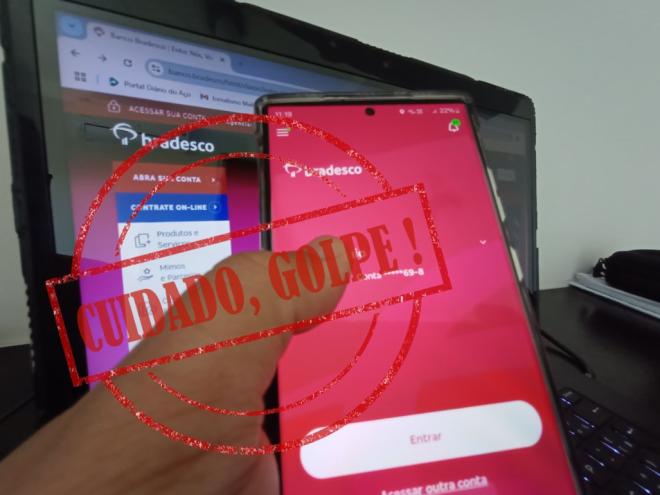 Cliente recebeu seguidas ligações com alerta de golpe em sua conta; estelionatários se passaram por funcionários do banco e aplicaram golpe
