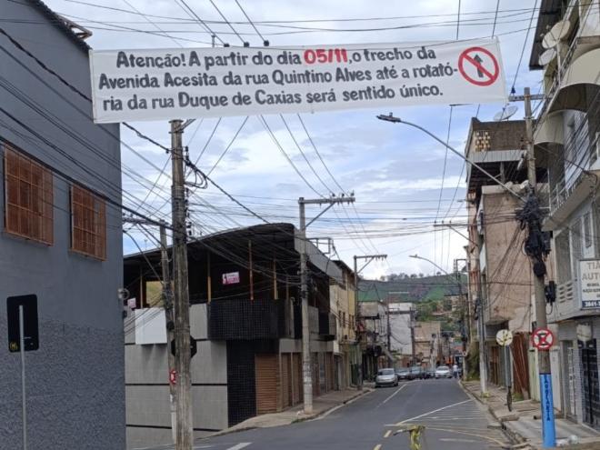 Novo sentido de fluxo já começou a vigorar na cidade 