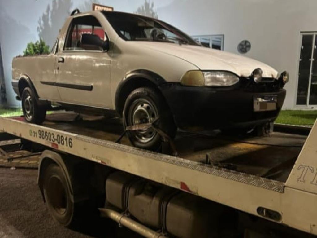 Veiculo usado no tráfico de drogas foi apreendido 