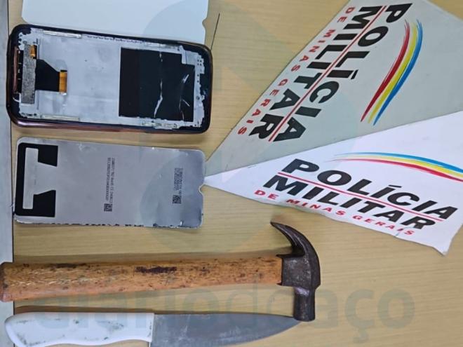 Armas utilizadas pelo agressor