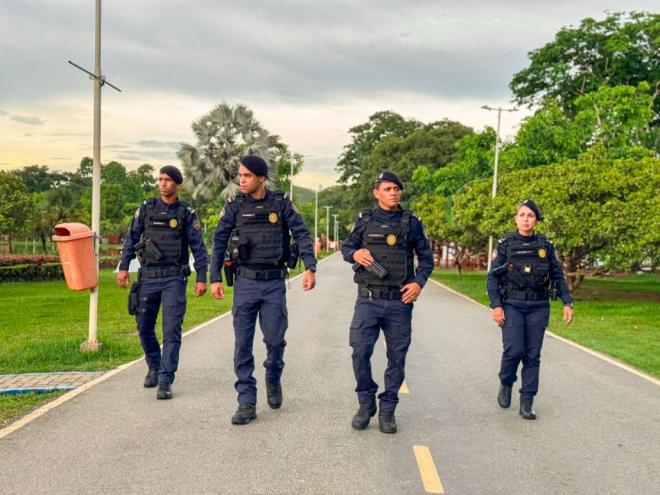 Além do patrulhamento no parque, a Guarda iniciou, também nesta semana, a Operação Natal Seguro na área central e nos centros comerciais da cidade