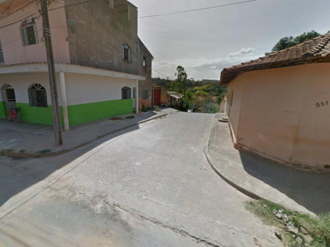 O local do atentado em Ipaba