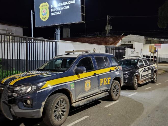 Ação conjunta da PCMG e da PRF levou à prisão investigados por furto qualificado no ES 