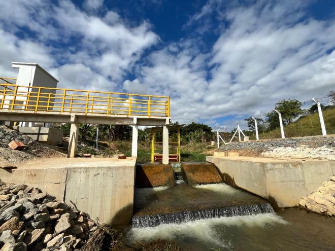 Conforme a estatal, 85% das residências do município já estão sendo beneficiadas com água tratada