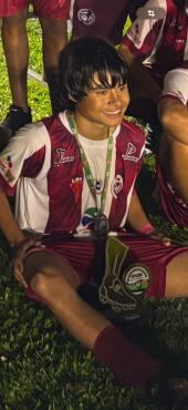 Cavani, o camisa 10 do Iguaçu, foi o artilheiro da competição