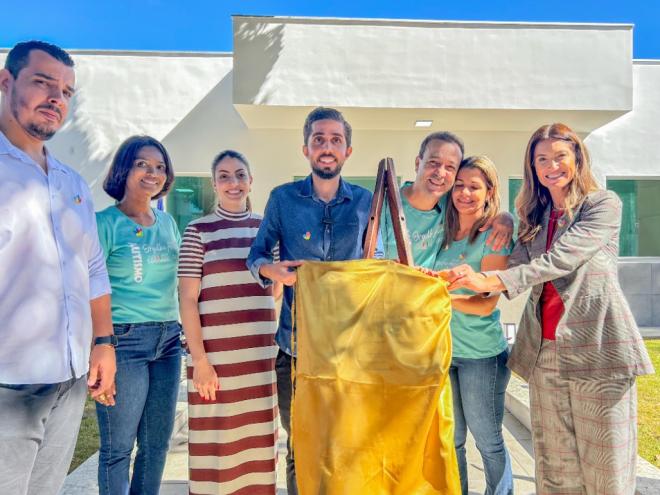 Prédio foi inaugurado em junho passado pelo prefeito Gustavo Nunes