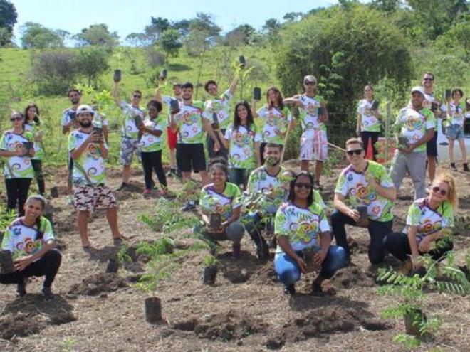 A cada edição, voluntários são selecionados para promover educação ambiental na unidade de conservação