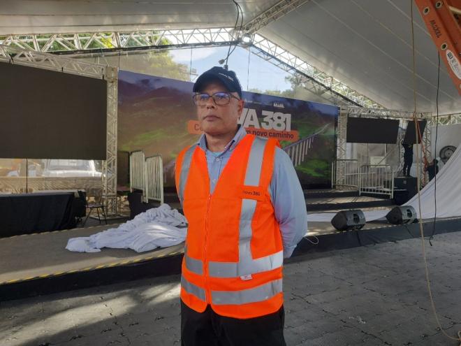 O diretor-presidente da Nova 381, Marcelo Boaventura, afirmou que foram mapeados os pontos mais críticos da rodovia, que começarão a receber intervenções na semana que vem
