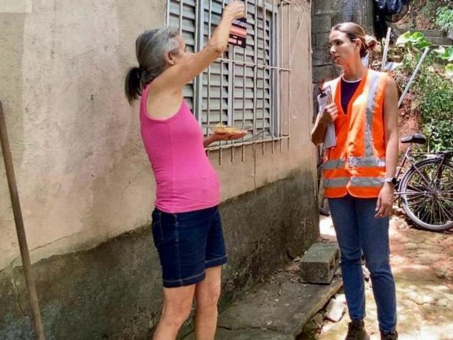 A arquiteta e urbanista Anna Bárbara foi cedida para a Defesa Civil após o desastre do dia 12/01
