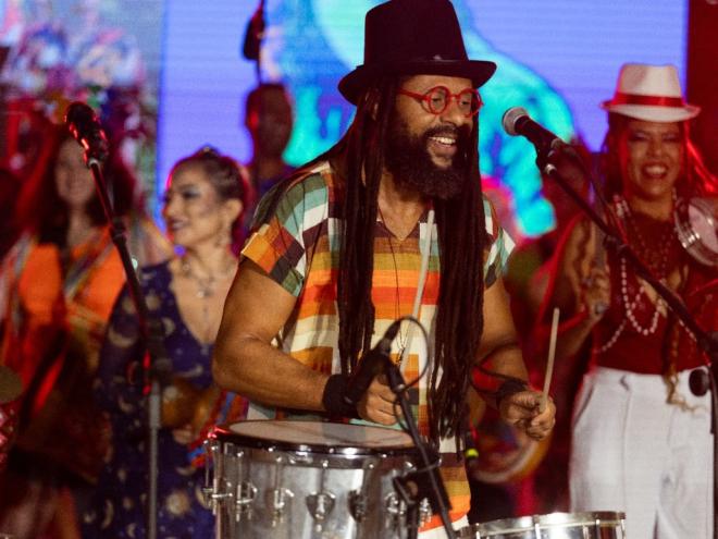 O músico e produtor Wemerson Geleia comanda o bloco