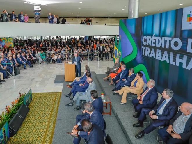 Presidente da República, Luiz Inácio Lula da Silva, durante cerimônia de lançamento do Programa 