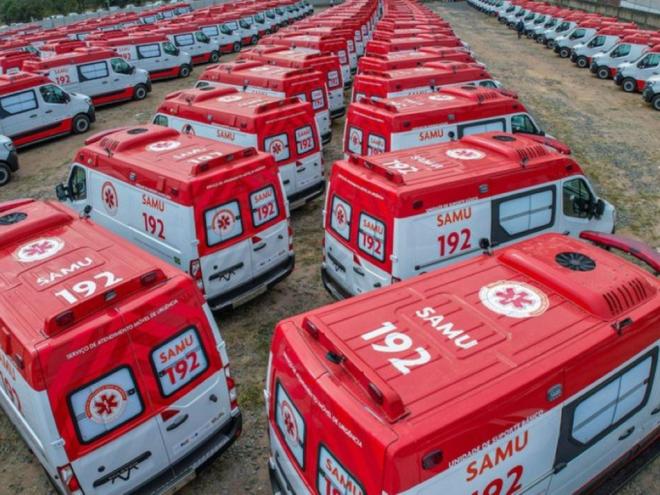 Em todo o país, Governo Federal entrega nesta sexta (14) 789 novos veículos para 559 cidades de 21 estados. Até o fim de 2026, mais 2.339 ambulâncias serão entregues