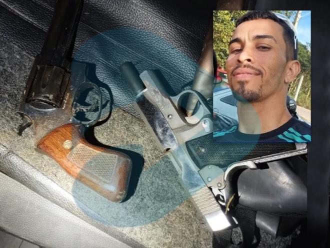 Jonatan Miguel Alves, de 32 anos, foi baleado após fugir de abordagem e apontar arma para policiais