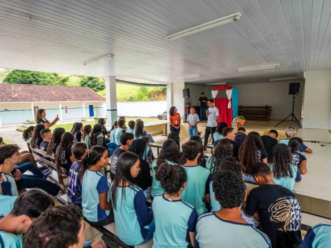 Projeto é fruto da ação de jovens participantes do projeto Pulsar Jovem pelo Rio Doce