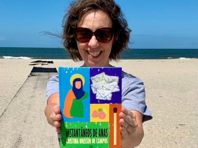 A autora paranaense Cristina Bresser levou o 1º prêmio