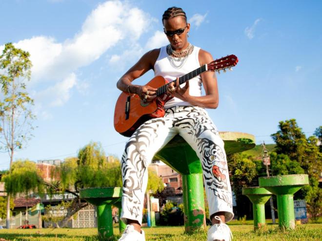 O rapper e compositor NegroMar faz show especial no Planalto: ''território que inspira sua obra''