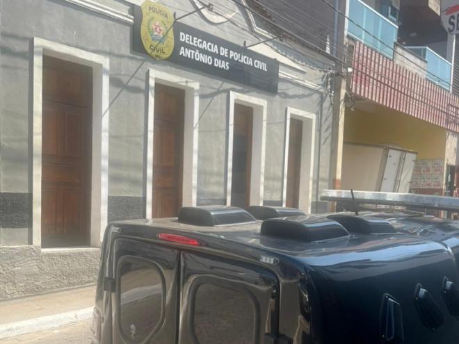 O jovem foi preso em Antônio Dias nesta quarta-feira
