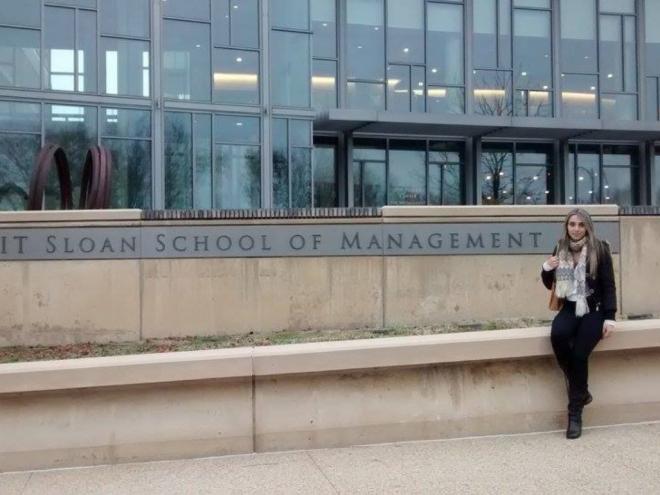 Jaqueline começará seu MBA no Massachusetts Institute of Technology (MIT) ainda este ano 