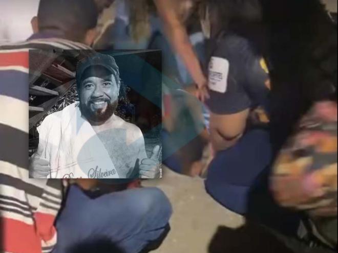 Pessoas que estavam na festa tentaram reanimar Diego Silveira Soares, de 38 anos, até a chegada do Samu, mas ele não resistiu 