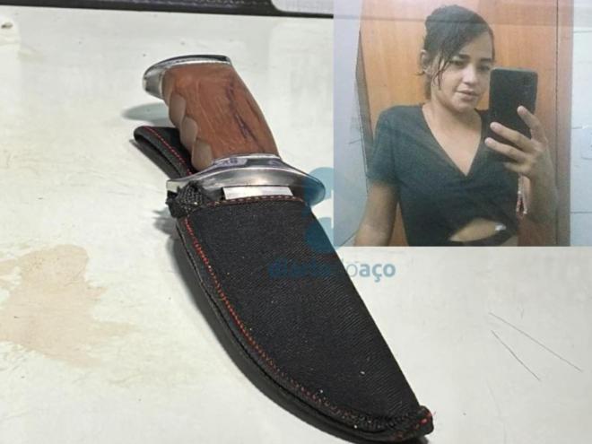 Valquíria foi morta com diversos golpes de faca no banheiro da casa onde morava com o autor confesso do crime 