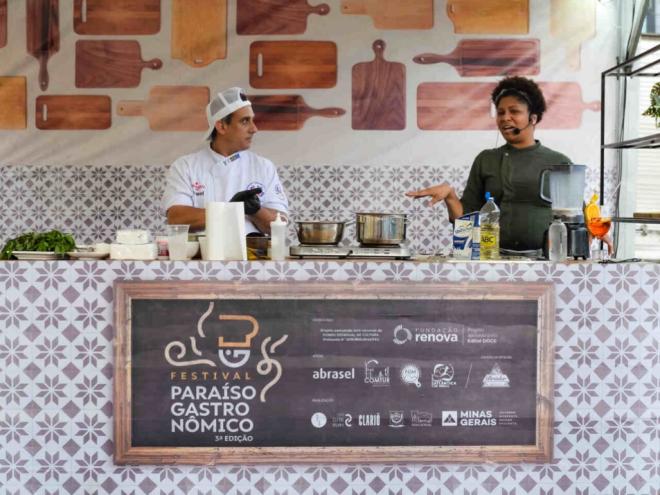 Evento celebra a cozinha mineira com petiscos criativos, produtos regionais, chefs convidados e música ao vivo na Praça da Matriz de Santana do Paraíso