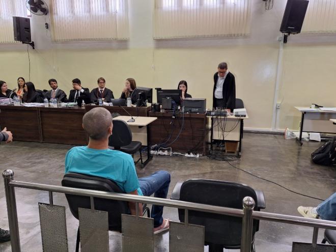 João Victor Bruno Coura de Oliveira foi julgado como executor do crime