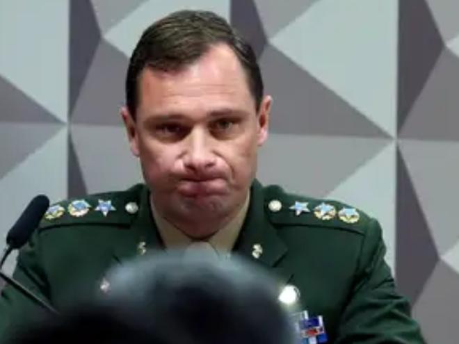 Tenente-coronel Mauro Cid depõe na CPI dos atos golpistas em 2023
