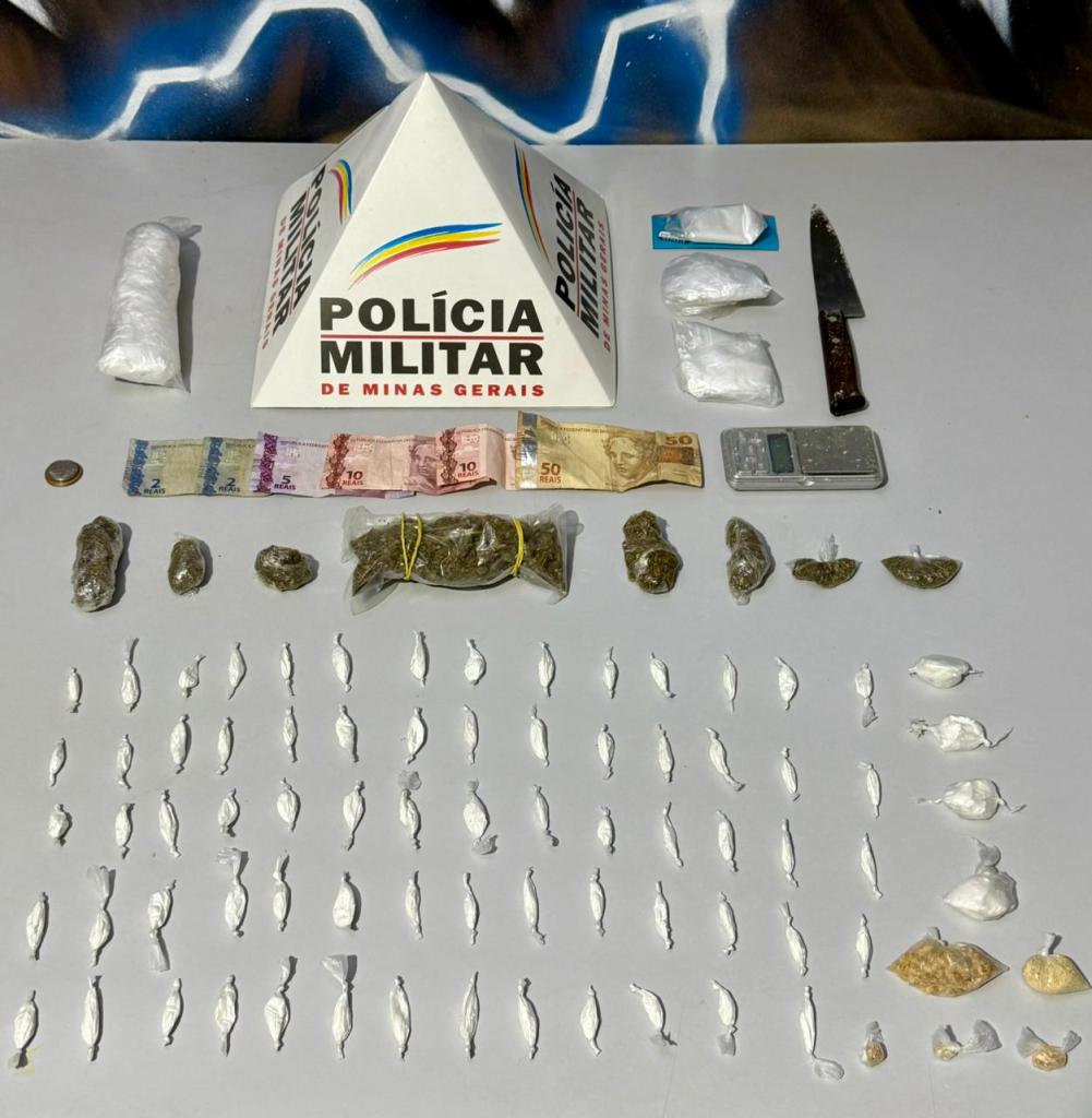 A prisão ocorreu durante patrulhamento da polícia militar no aglomerado urbano vale do sol, no alto do Vila Celeste