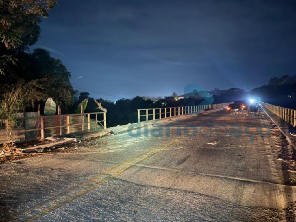 Relatório afirma que caminhonete de Relber estava em alta velocidade e na contramão na entrada da ponte metálica na pista do sentido Santana do Paraíso/Caratinga 