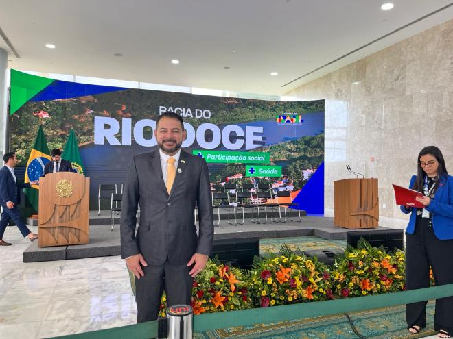 Bruno Morato participa de evento em Brasília