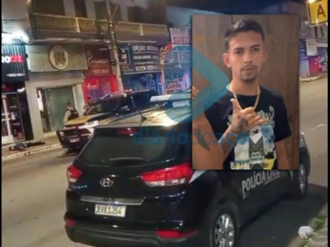 Homicidio ocorreu na madrugada deste sábado, na avenida  Brasil, Iguaçu em Ipatinga 