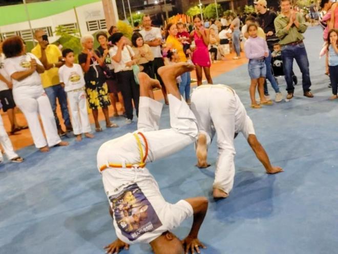 Roda será conduzida no formato tradicional da capoeira, com música ao vivo, canto coletivo e ginga de alunos