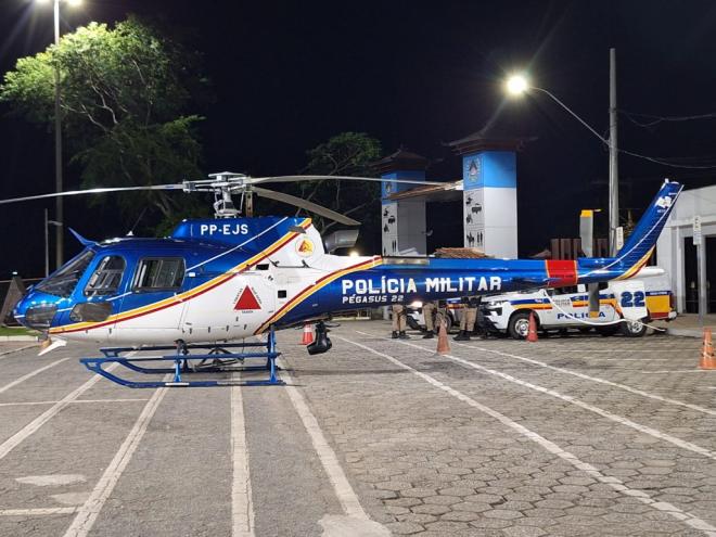 Aeronave Pegasus, da  5ª Base Regional de Aviação do Estado (Brave), sediada em Governador Valadares, recebe demanda frequente de operações no Vale do Aço 