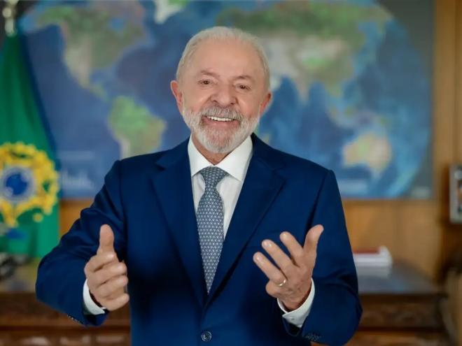 Presidente da República, Luiz Inácio Lula da Silva, durante pronunciamento à Nação sobre a isenção do Imposto de Renda Pessoa Física (IRPF) para quem recebe até R$ 5 mil mensais. Foto: Ricardo Stuckert/PR