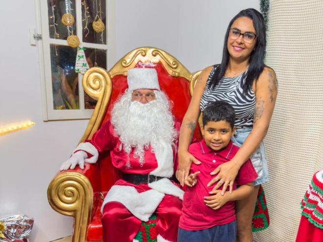   De 19 a 24 de dezembro, o Bom Velhinho recebe visitantes em horários especiais