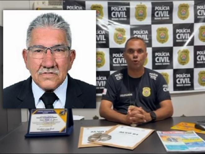 O delegado Fábio Freitas é o responsável pela apuração da acusação contra o vereador e ex-prefeito de Caputira, Horácio Carvalho, de 74 anos