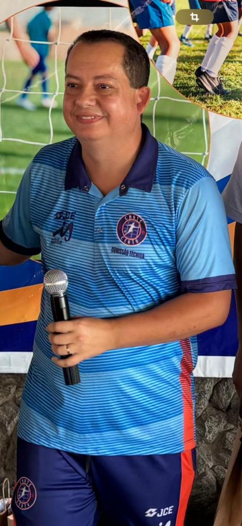 O médico Higor Carlech, que criou e expandiu as ações do projeto Chute Certo 