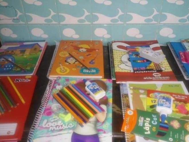 Podem ser doados tanto itens novos quanto itens usados em bom estado 